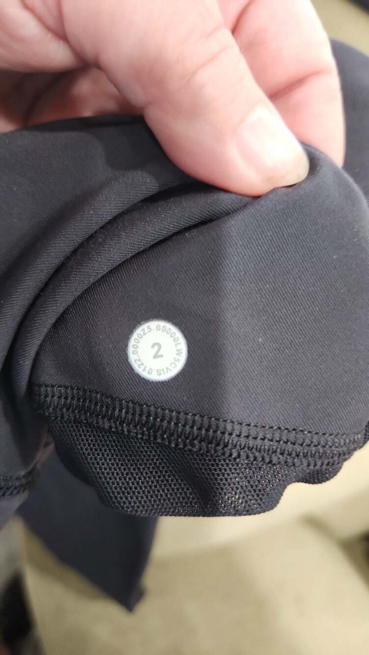 Lululemon All the Right Places High-Rise Crop 23" with Pockets Black Size 2 - Picture 5 of 5